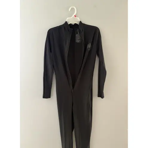 Akona Front Zipper Skin Suit Black Size L Unisex Stirup Under Wetsuit Frog Size L