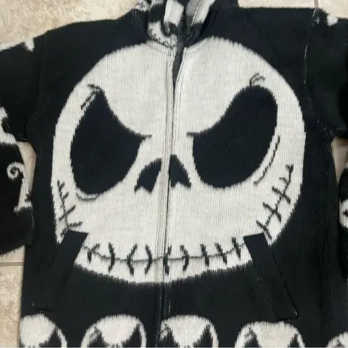 Yachai Small Unisex Skellington Handmade By Kichwa Tribe Wool blend Hooded