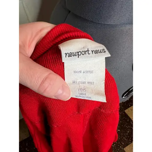 cardigan sweater long red hood Black Size XL