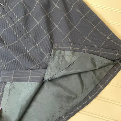 Calerie Stevens Petites Office Set 3/4 Sleeve Blazer Size 4P & Skirt Size 6P Blue