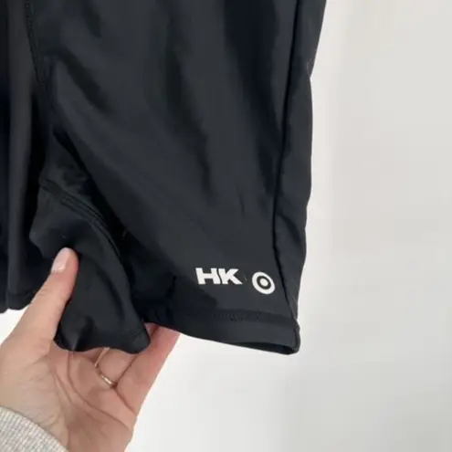 HUMANKIND PRIDE SWIM BATHING SUIT UNISUIT Rainbow Unisex GAY BEACHWEAR Small Black