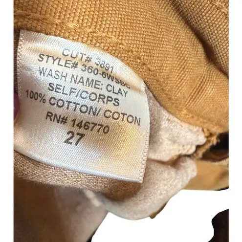 RE/DONE 70s Ultra High Rise Stove Pipe Jeans in Clay Women’s Sz. 27 - Image 7