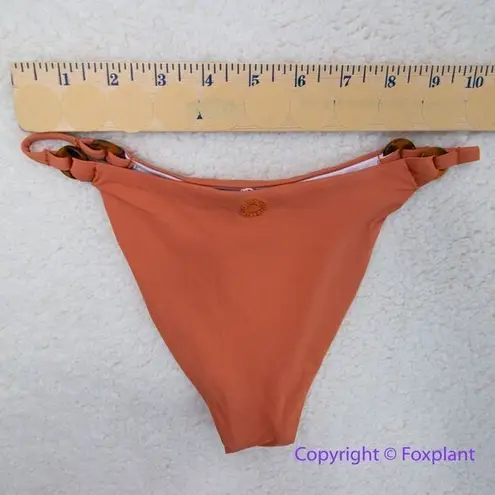 NEW Rhythm Free People Ring Itsy Bikini Bottoms, size S Orange