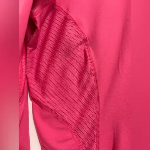Nike  Fuchsia Quarter-Zip Top - Image 4
