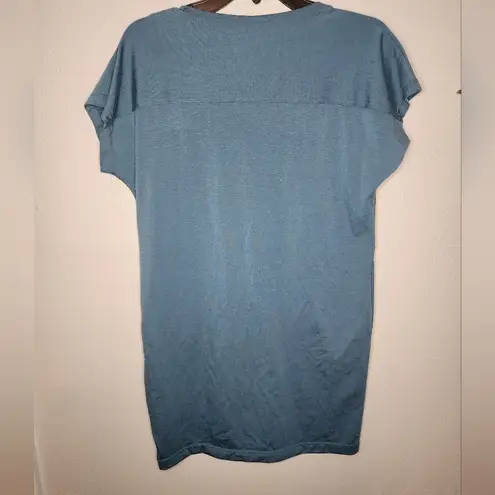 Title Nine Hiolani V Neck Dress w/side pockets Teal Size XS