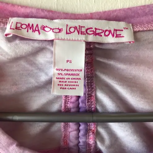 LEOMA LOVEGROVE Womens Graphic Art Studded T