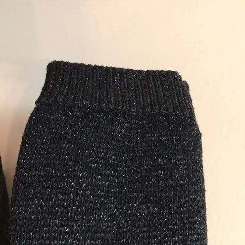 Pierre Cardin Vintage Black Metallic Sweater