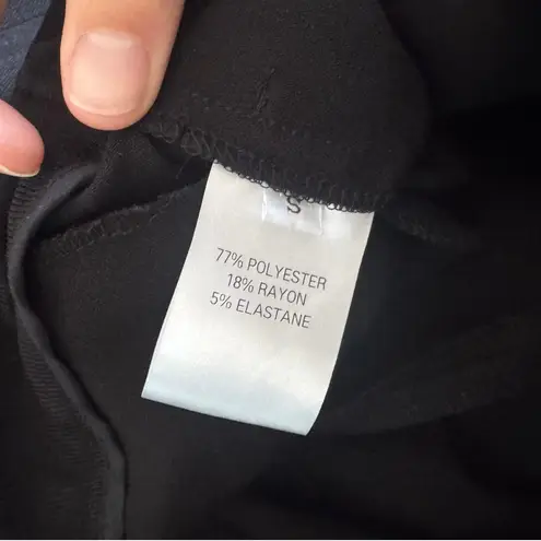 The Frankie Shop Doyer Pleated Trouser in Black Size Small