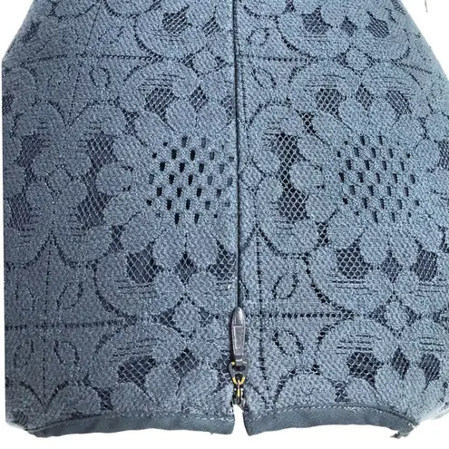 Brixon Ivy Women’s Navy Blue Lace Overlay Fit & Flare Dress Size2