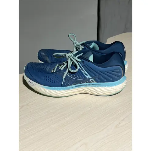 Saucony Triumph 17 Women's Size 9.5 Running Shoes Blue Aqua S10546-25 Athletic