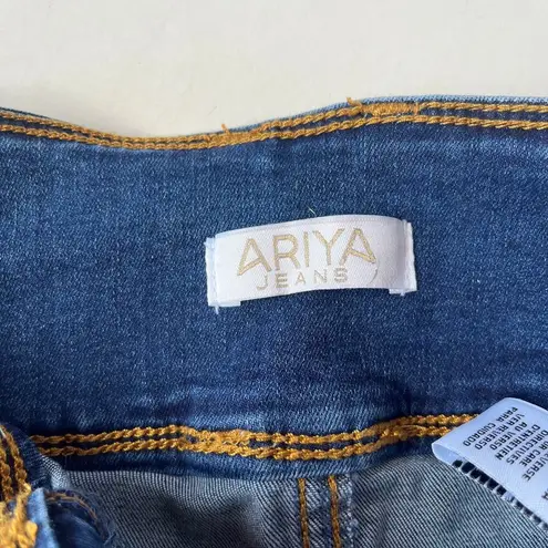 Ariya Jeans High Waist Cutoff Jean Shorts Sz 7/28 3 Button Stretch Festival
