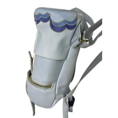 Disney x Danielle Nicole Cinderella Castle Backpack Purse Bag Handbag Blue