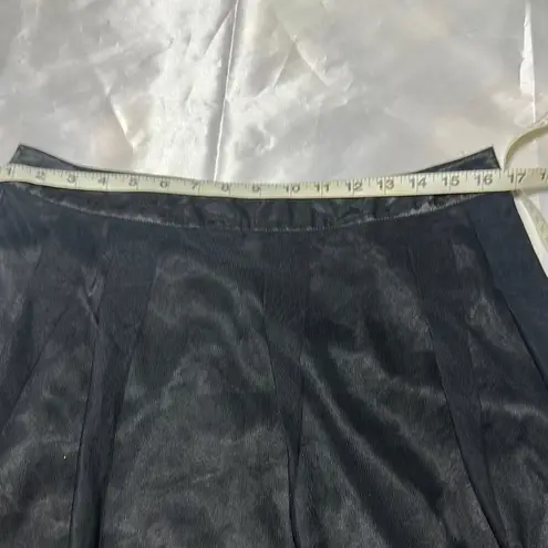 Apostrophe Black and Gold Embellished A-Line Skirt