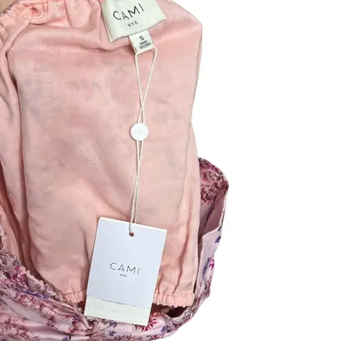 Cami NYC NWT Dedrah Primavera Strapless Bow Top Women’s Size Small Pink Linen