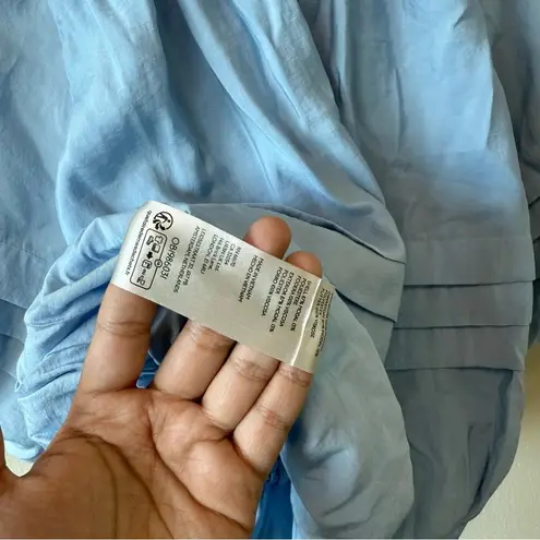 Maeve Anthropologie Short Sleeve Bubble Tiered Top