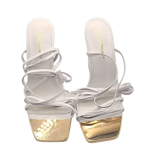 Public Desire Women's White Lace