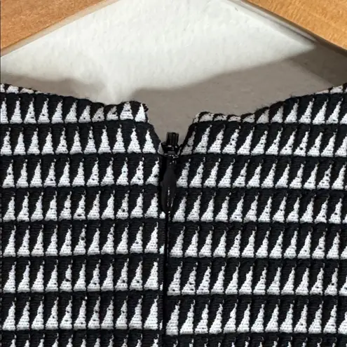 Classiques Entier Nordstrom Sleeveless Geo Graphic Pattern Sheath Dress Size 6 - Image 10