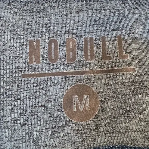 Nobull Women's Midnight Heather Matte Performance Workout/Running Tight 21" Sz M