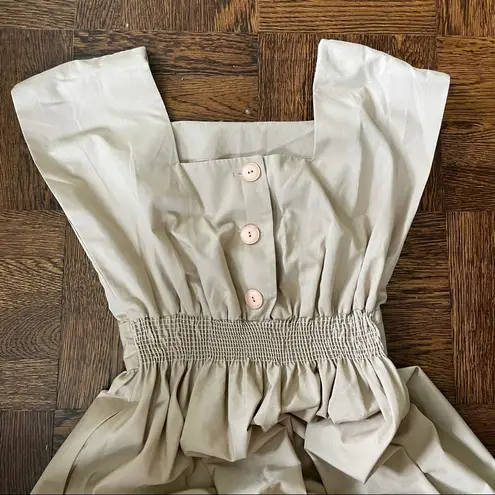 1980s Rainbow Dress with Pockets Elastic Waist nipped waist dress