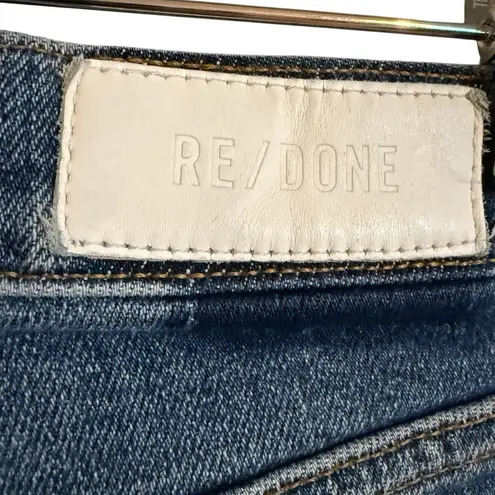 RE/DONE - 90’s High Rise Ankle Crop in Dusk Destroy color Women’s Size 28 - Image 5