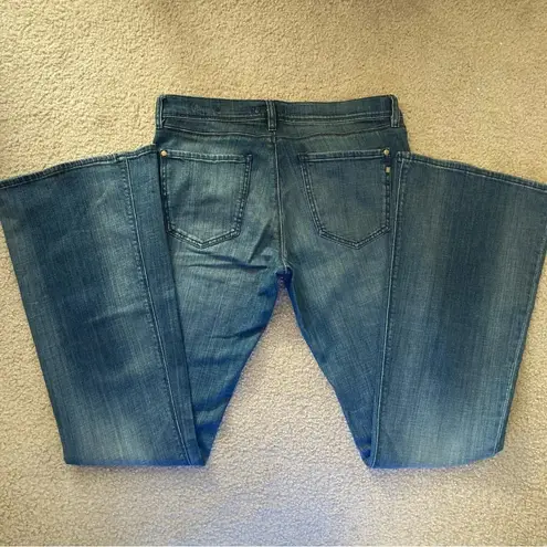 Genetic Denim Low Rise Flare Bellbottom Jeans Size 30