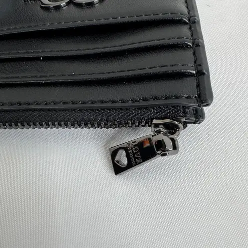 Love moschino Studded Quilted Black Cardholder