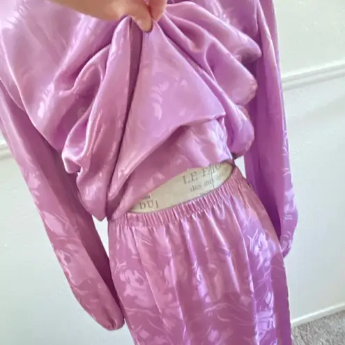 Vintage union label skirt set size 12 Purple