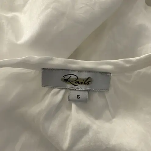 Rails Dari Eyelet Drop Shoulder Top Size Small