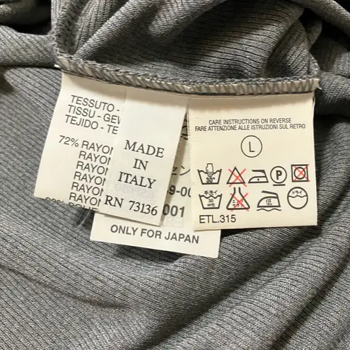 Max Mara Italy Rayon Blend Tee Size L
