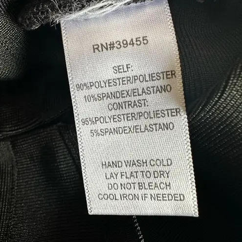 Wow Couture Black Net Bodysuit Long Sleeve Sexy Mesh Bondage Dominant Clubbing