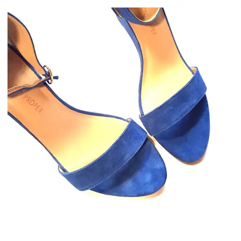 Boston Proper leather wedges