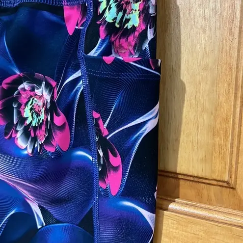 Athletic Works 𝅺 Floral Leggings Women’s Size XS (0-2)