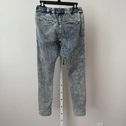 LEGOE Heritage sz 1 / Med Stonewash Denim Baggies Relaxed Fit Drawstring NWT Blue - Image 9