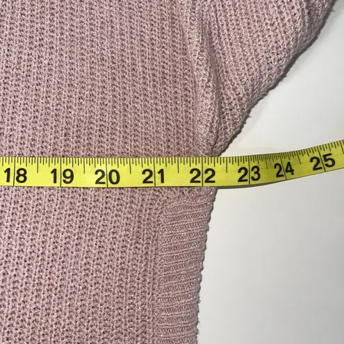 EXPRESS Light Pink Dolman Sleeves Oversized Sweater