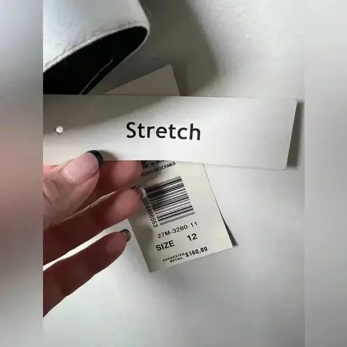 Harvé Benard New With Tags Harve Benard Jacket Blazer Black White Ribbon Trim Women’s Size 12