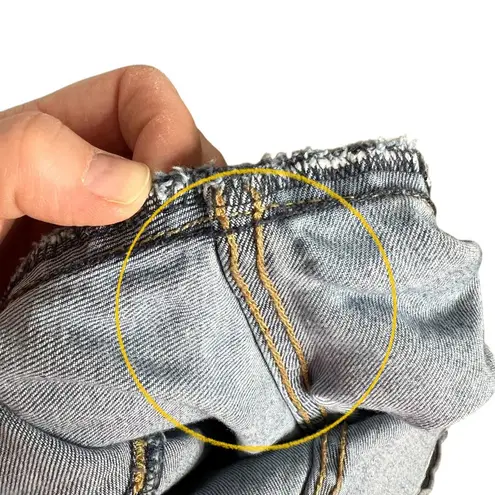 Vintage American Vintage Taper Destroyed Button Fly Jeans Blue Size 12