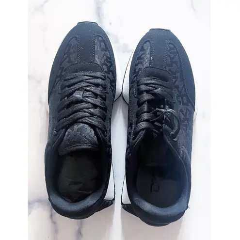 Donna Karan DKNY Women’s Naples Checkered Running Sneakers in Black, Size US 5/ EU 35, NEW