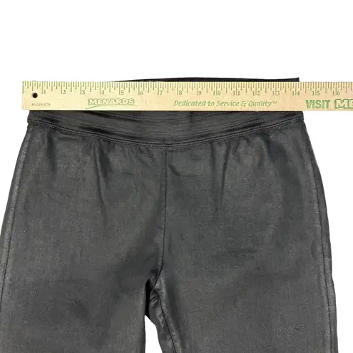 Citizens of Humanity  Greyson Coated Denim Legging Mid-Rise‎ Black Suedette 31