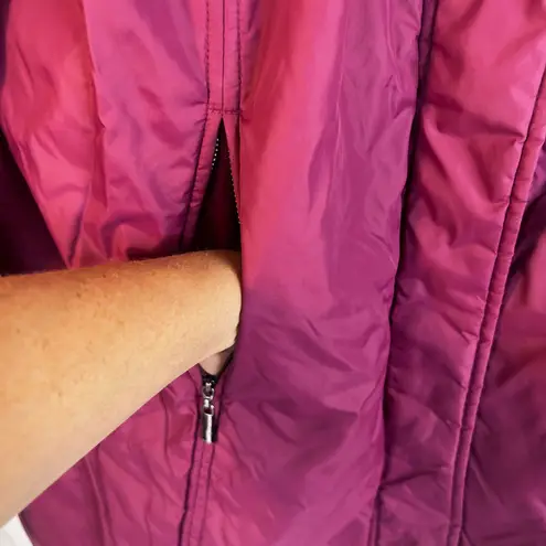 Kate Hill Full Zip Lightweight Nylon Rain Jacket Windbreaker Size 18 Gorpcore