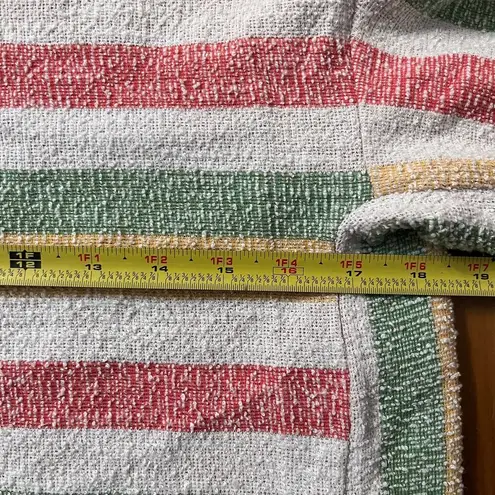 Current Air Anthropologie Women's Abilene Striped Balloon Sleeve Top Small