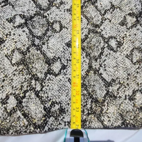 Andamane "BAYLEE" SNAKESKIN JACQUARD MINI Sz L NWT