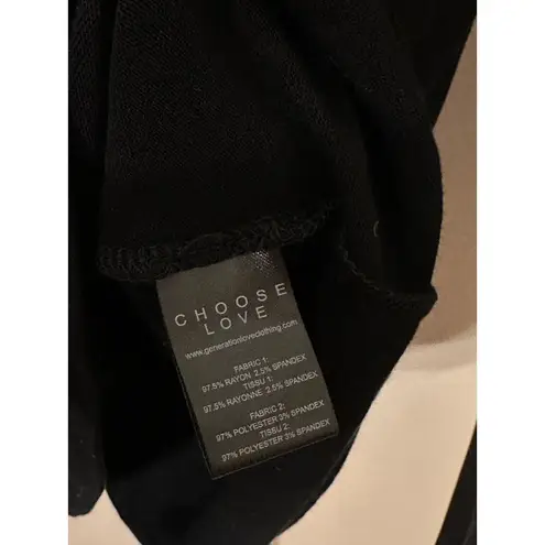 Generation Love NWT Yvonne Combo Top in Black size XS