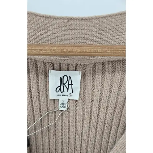 dRa Los Angeles Womens Small Beige V