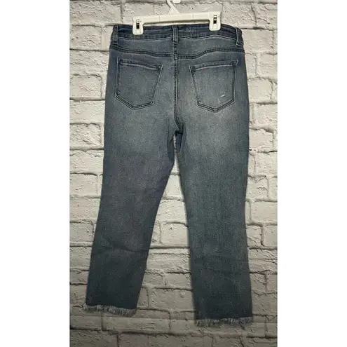 Altar'd State Altar’d State distressed frayed hem ankle skinny jeans size 27.