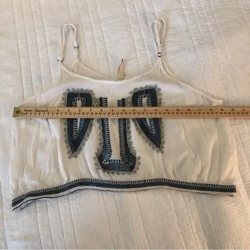 Raga Anthropologie Beaded Embroidered Bohemian Top. Size XS.