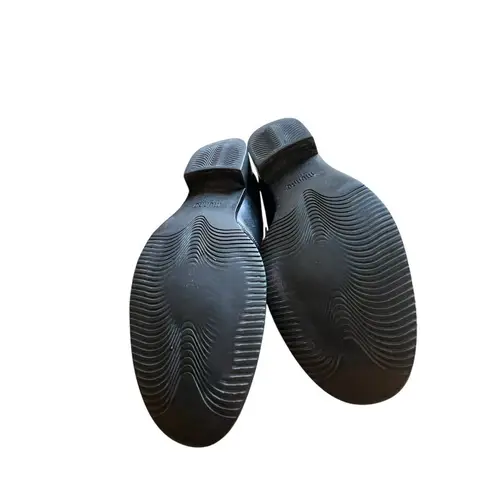 Munro Womens American shoes,slip on mules,size 7.5 M Brown Leather