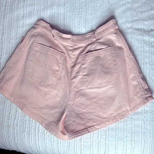 Majorelle Pink high waisted shorts