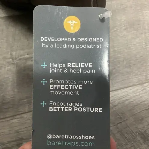 Baretraps Posture Plus Dasha Block Heel Booties Size 7M NWT - Image 8