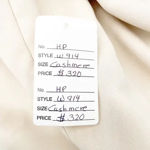 Hayley Paige Occasions NEW Plus Size 22 Bridesmaid Dress One Shoulder Cashmere