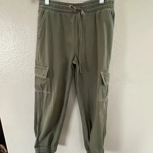 Full Tilt  Green Cargo Jogger Pants Size X-Large